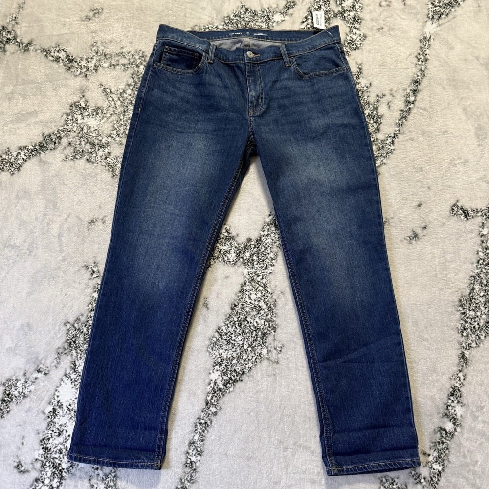 Old Navy NWT Jeans Womens Size 12 Petite Mid Rise Boyfriend Straight Leg Blue